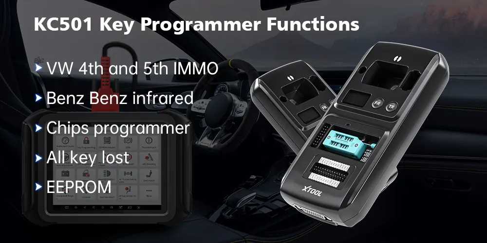 Xtool X100 Max X100 PAD IMMO Key Programmer Plus KS01 M821 & XV100 With ...