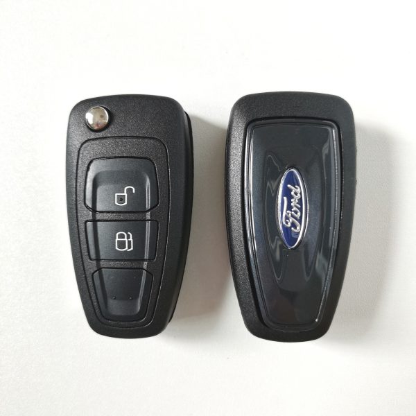 2 Button Remote Key Case Shell for Ford Ranger 2011 2012 2013 2014 2015- pack of 5 - Image 2