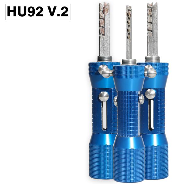 2 in 1 HU92 V.2 Professional Locksmith Tool for BMW HU92 Lock Pick and Decoder Quick Open Tool - Image 3