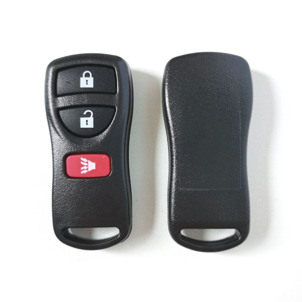 2+1 Buttons Remote Shell with Small battery Holder  for Nissan - Pack of 5 - Image 2