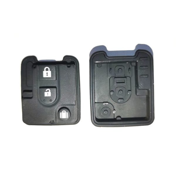 3 Buttons Rubber Pad For Nissan - 5 pcs - Image 2