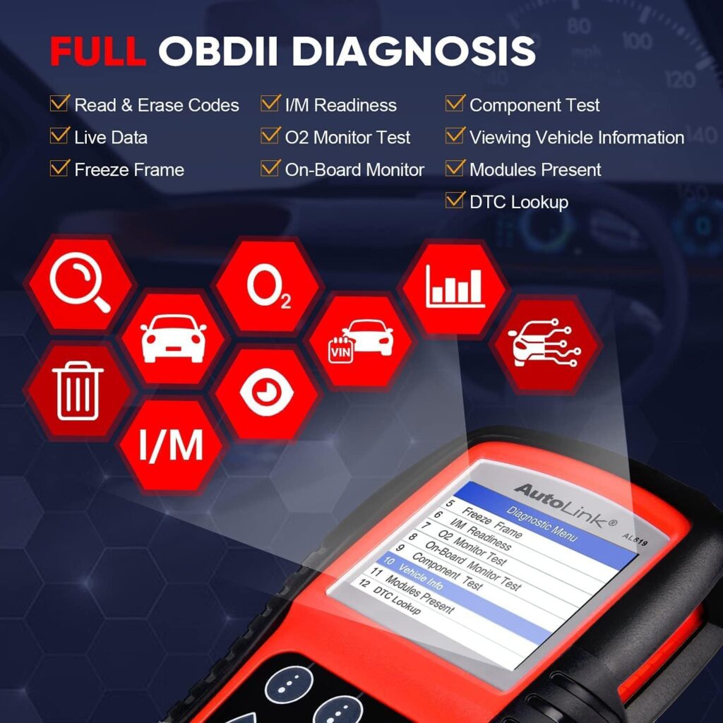 Autel AutoLink AL619 OBD2 scanner