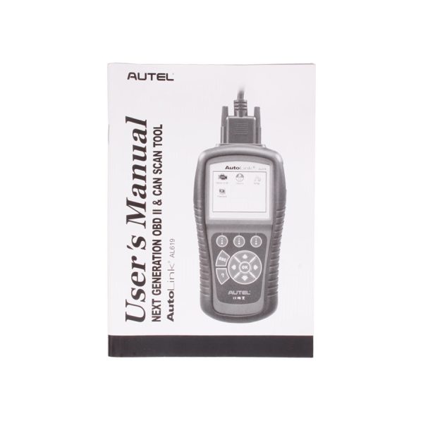 Autel AutoLink AL619 Car Diagnostic Instrument OBD2 Scanner Engine/Airbag /ABS Detector - Image 7