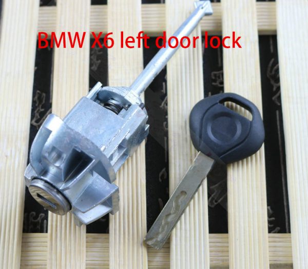 BMW X6 left front door lock car door lock cylinder driver's door lock left front door lock cylinder with car key - Image 2