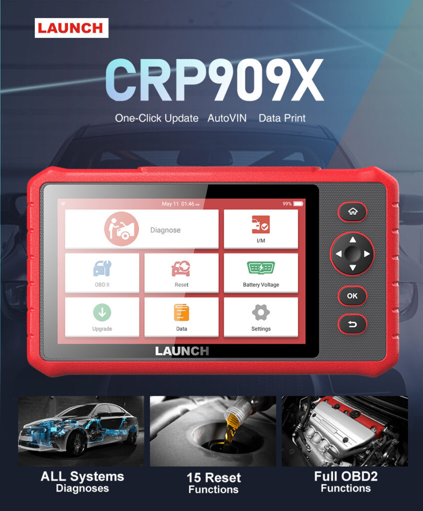 LAUNCH X431 CRP909X Full System Scan Tool