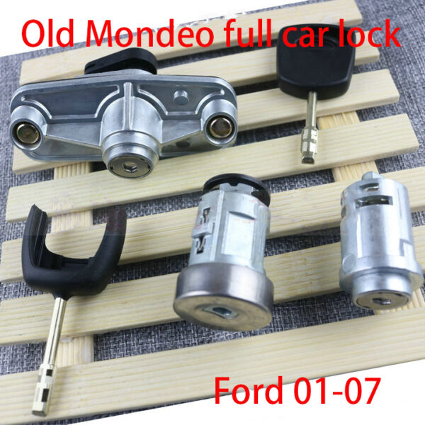 Ford 01-07 old Mondeo full car lock remote control full car lock cylinder ignition lock cylinder door lock cylinder