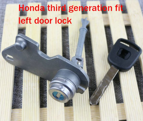 Honda third generation Fit left door lock Feidu central control driving door lock Fit car lock-full car lock - Image 2