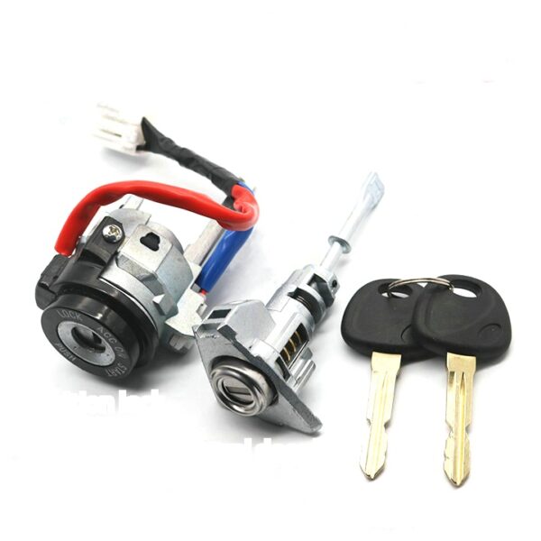 Hyundai Langdong full car lock cylinder Langdong ignition lock Left front door key Langdong full car lock cylinder assembly