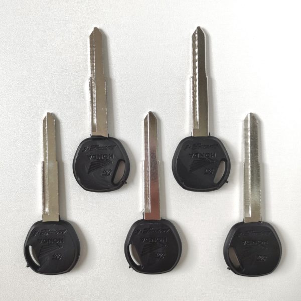 Key Shell with Left Blade for Honda Motorcycle 5 pcs - Image 4