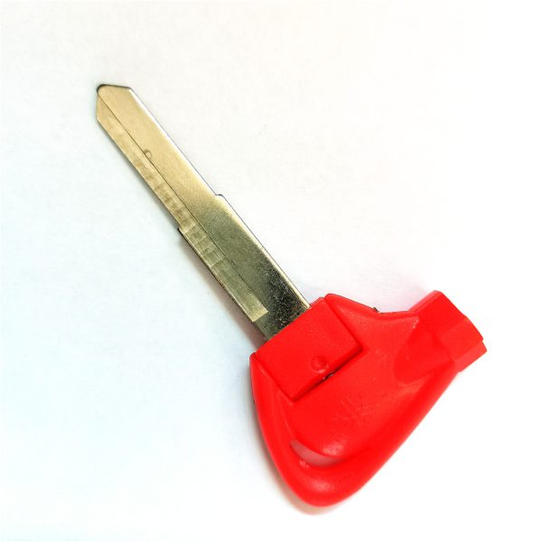 Key Shell with Left Blade for Yamaha Motorcycle Red color - Pack of 5 - Image 2