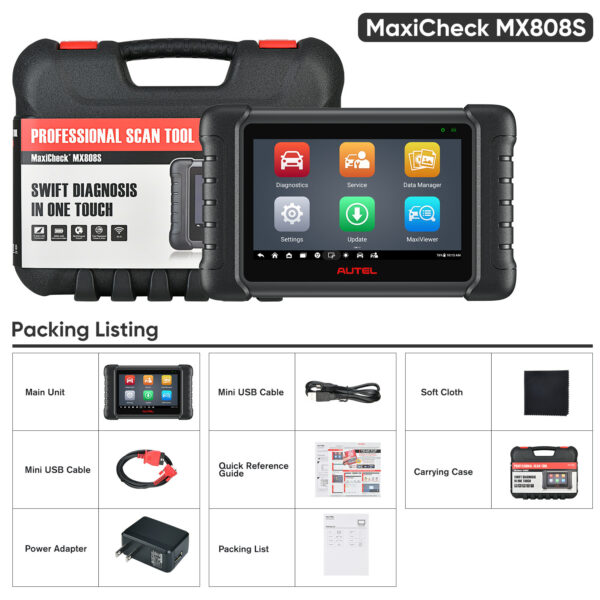 Autel MaxiCheck MX808S OBD2 Scanner Bi-directional Control Scan Tool