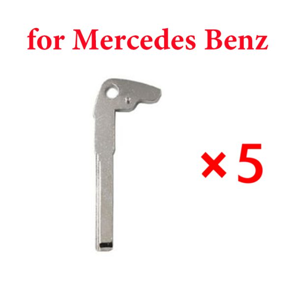 Mercedes Benz Smart Emergency Key Blade HU64 - Pack of 5 - Image 2