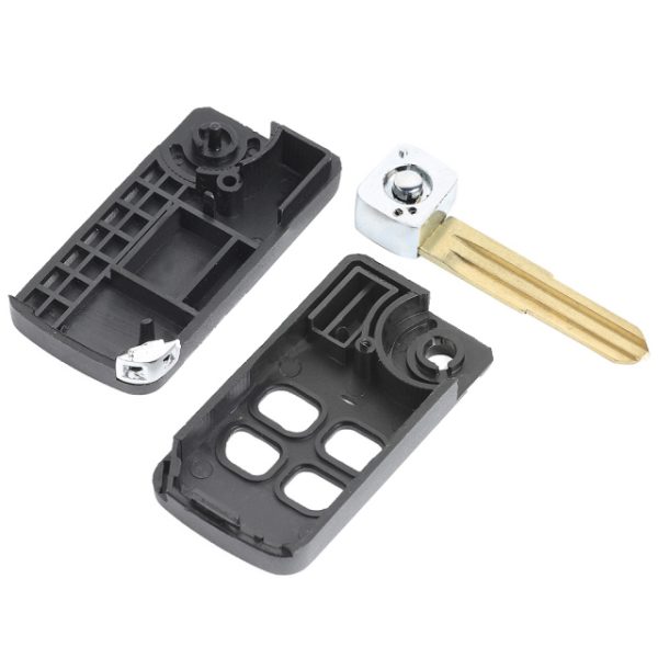 Modified Flip Remote Key Shell 4 Button for Kia Optima Sorento - pack of 5 - Image 5