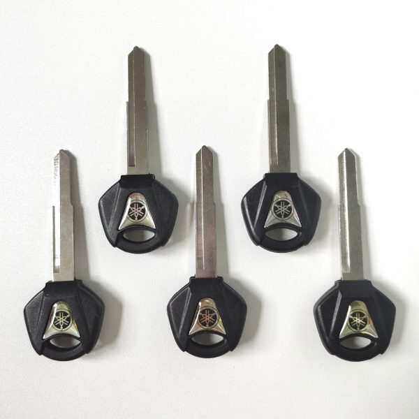 Motorbike Key Shell Black Color for Yamaha - Pack of 5 - Image 4