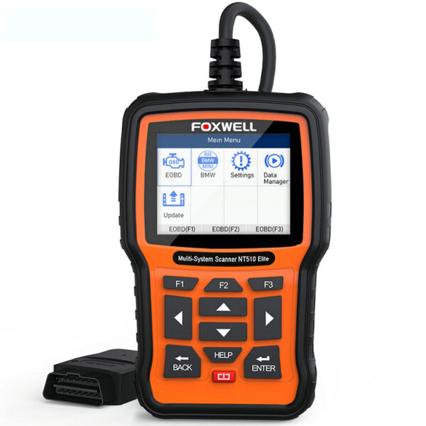 FOXWELL NT510 Elite OBD2 Scanner All System Scan Code Reader