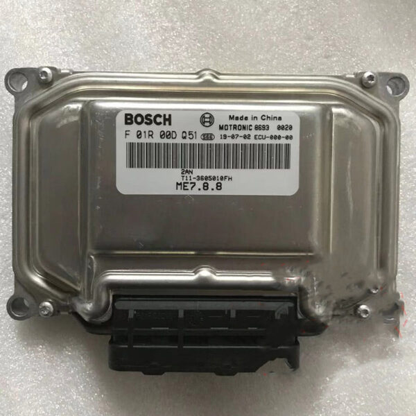 New Engine Computer ECU ME7.8.8 F01R00DQ51 (F 01R 00D Q51) T11-3605010FH for Chery