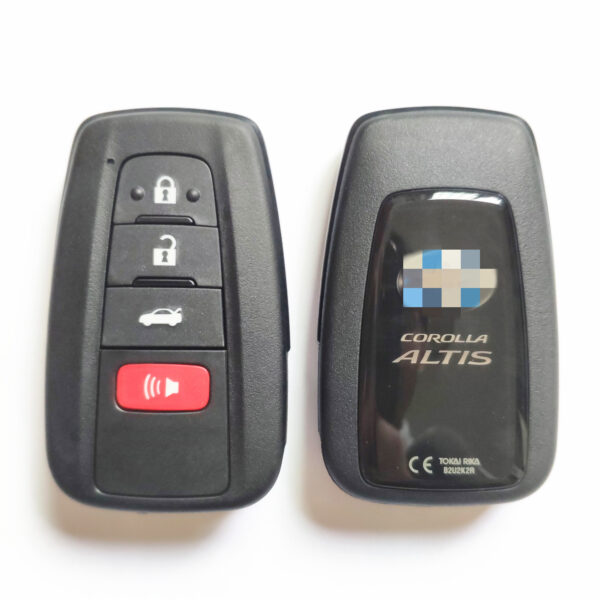 Original 3+1 Buttons 434 MHz Smart Key for Toyota Corolla Altis - TOKAI RIKA B2U2K2R - 61E466-0010