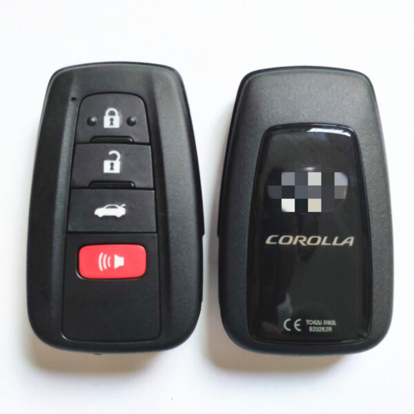 Original 3+1 Buttons 434 MHz Smart Key for Toyota Corolla - TOKAI RIKA B2U2K2R - 61E466-0010