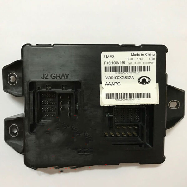 Original New BCM 3600100XG83XA F03H00A165 Body Control Module for Great Wall Haval H1 (Compatible 3600100XK49XA)