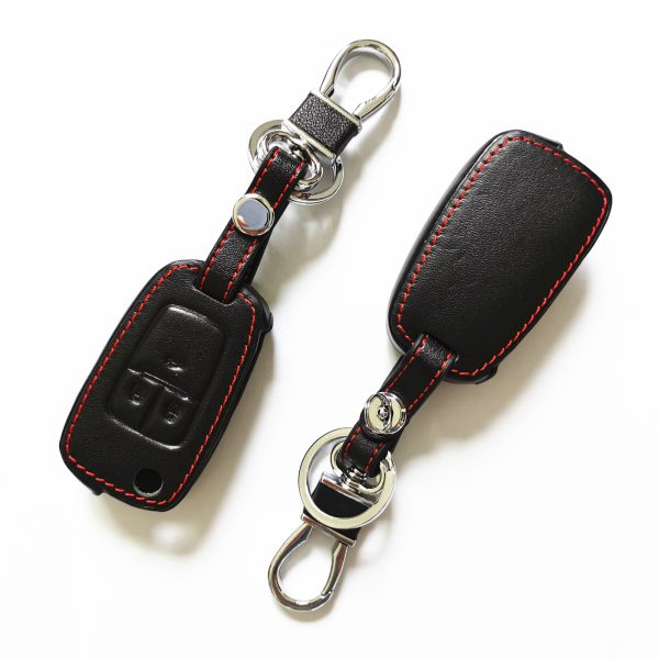 ( Pack of 10 ) High Quality Leather Key Case for Chevrolet Cruz - Image 3