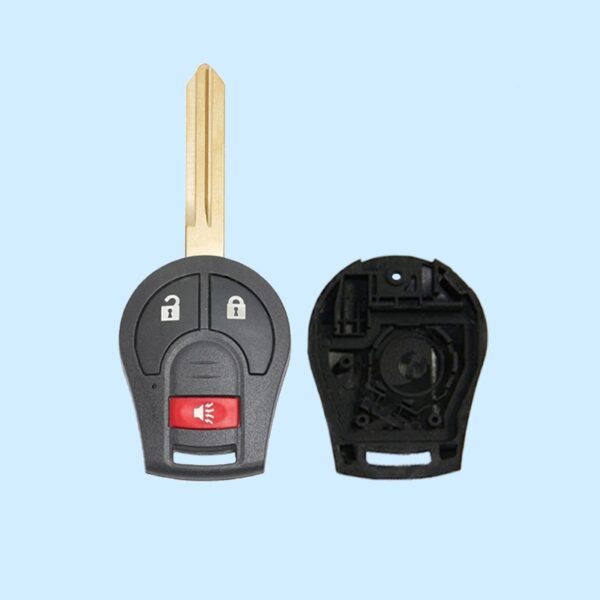 Remote Key Shell 2+1 Button for Nissan Sunny (Can Install Chip) - pack of 5