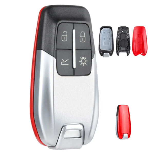 Smart Luxury Remote Key Shell 4 Button for Ferrari 458 588 488GTB LaFerrari No Logo - pack of 5