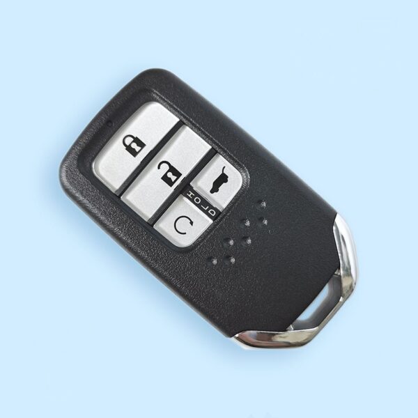 Smart Remote Car Key Shell Case 4 Buttons For Honda Fit Civic City C-RV Accord Fob Insert HON66 Blade - 5 pcs