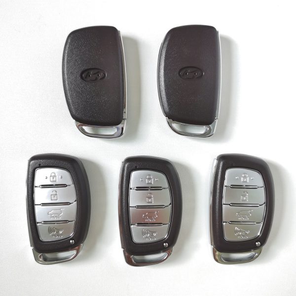 Smart Remote Key Shell 4 Button for Hyundai IX25 IX35 Elantra Sonata Verna ( No Battry Holder) - pack of 5 - Image 5