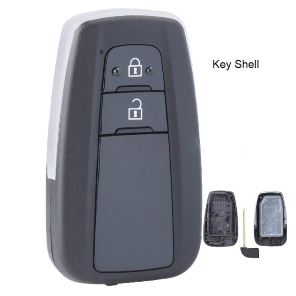 Smart Remote Key Shell Case Housing Replacement for Toyota Prius C-HR Model B- pack of 5 - Image 7