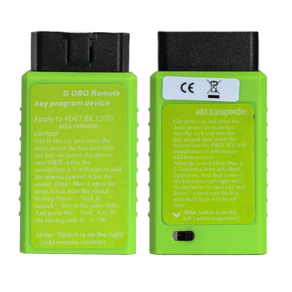 for Toyota G and H Chip Vehicle OBD Remote Key Programming