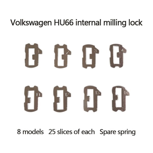 Volkswagen HU66 Car Lock Reed Locking Plate VW Inner Milling Locking Tabs ( 200 pcs) - Image 2