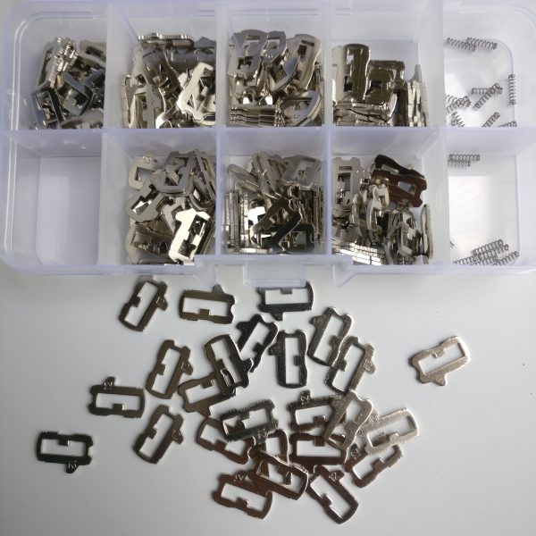 Volkswagen HU66 Car Lock Reed Locking Plate VW Inner Milling Locking Tabs ( 200 pcs) - Image 3