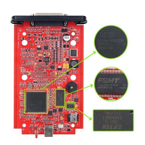 KESS V2 Red PCB for V5.017 KSuite V2.80 No Tokens European Version Network-enabled - Image 3