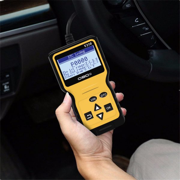 V310 Car MINI OBD II Auto Scanner Code Reader Car Holder Reading Card - Image 6