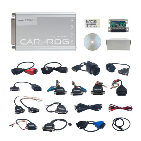 New Carprog 13.77 Automotive ECU Airbag Reset Detection Chip with Complete Adjustment Tool