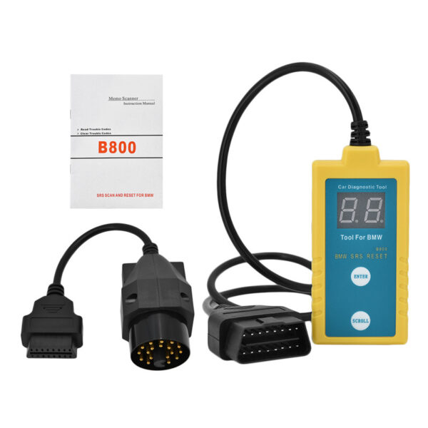 B800 SRS Scanner and Reset Tool for BMW E36 Airbag Reset Tool