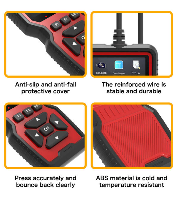 V519 OBD2 Scanner Automotive Diagnostic Tool Car Code Reader - Image 6