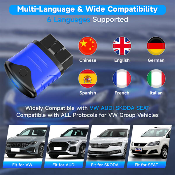 Diagnostic Tool For VW Audi Skoda SEAT