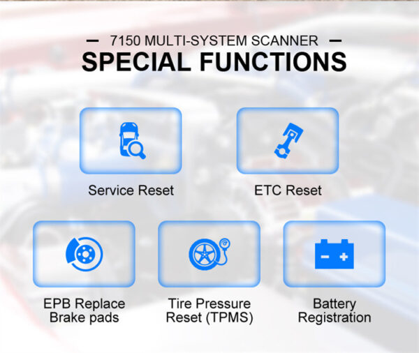 AUTOPHIX 7150 Elite Full Systems Diagnostic Scan Tool for Ford