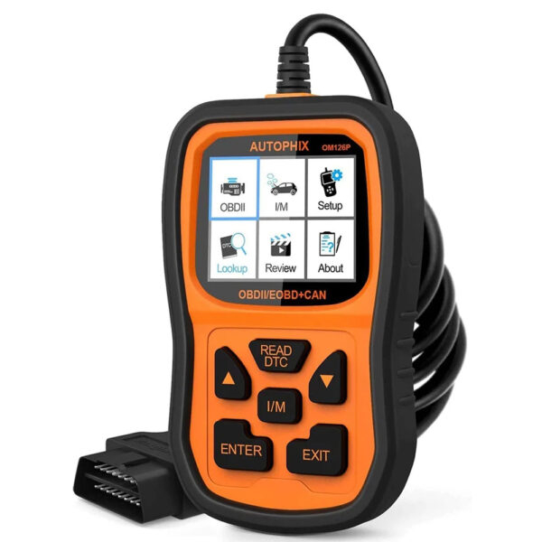 Autophix OM126P OBD2 Scanner Code Reader EOBD JOBD Car Engine Analyzer