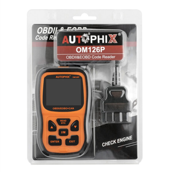 Autophix OM126P OBD2 Scanner Code Reader EOBD JOBD Car Engine Analyzer - Image 5