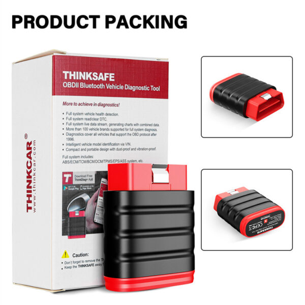 Thinkcar Thinksafe OBD2 Bluetooth Scanner