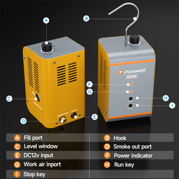 FOXWELL SD201 Car Smoke Generator