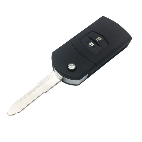 2 Button Folding Flip Car Remote Key Shell With Uncut Blade For Mazda 2 3 5 6 RX8 MX5 M6 CX5 - Image 5