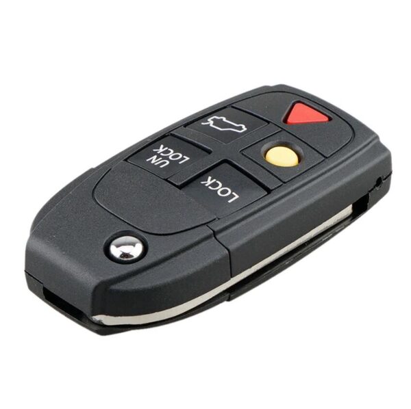 5 Buttons Flip Remote Key Case