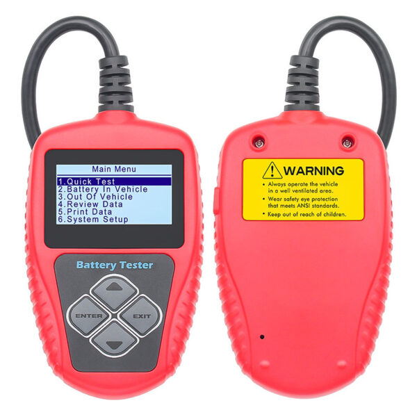 BA101 12V Vehicle Battery Tester