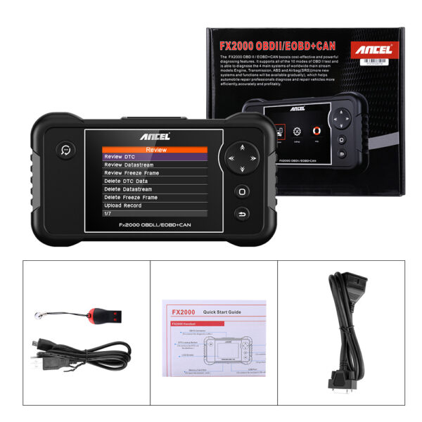 Ancel FX2000 OBD2 Code Reader OBDII Scanner