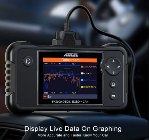 Ancel FX2000 OBD2 Code Reader OBDII Scanner