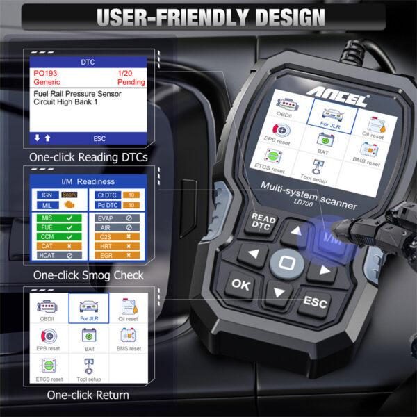 ANCEL LD700 OBD2 Scanner
