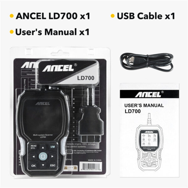 ANCEL LD700 OBD2 Scanner